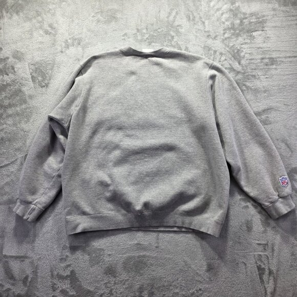 Vintage Nike Sweatshirt Mens XL Minnesota Viking Pullover Sweater Red Swoosh USA - Picture 6 of 10